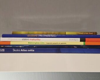 Sada 7 ks učebnic ZEMĚPIS pro gymnázia a SŠ
