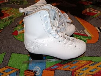 Dětské brusle lední dívčí LUXURY JR-W8B, velikost 34