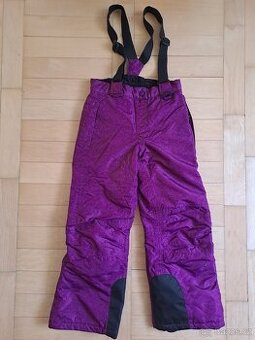 Lyžařské kalhoty/ oteplovačky vel. 122/128