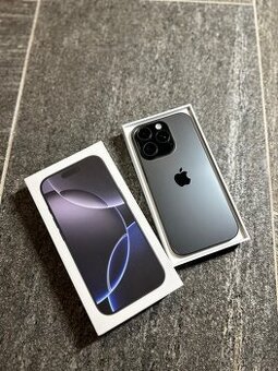 iPhone 16 Pro 128GB záruka (jako nový) Černý titan