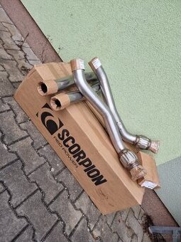 První díl výfuku Scorpion na RS6 C7 4G