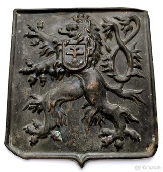 Starý Státní znak ČSD parní lokomotiva