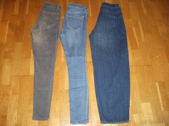 Dívčí džíny vel.25, 152/158 TOP stav