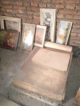 OBRAZY, RÁMY A PŘÍSLUŠENSTVÍ Z PŮDY