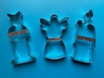 Kovová vykrajovátka - Mikuláš, čert a anděl