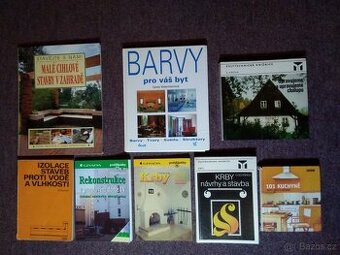 Knihy na téma stavebnictví rekonstrukce chata krby.