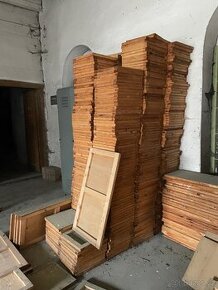 dřevěné přepravní bedny - skládací, nebo jako desky