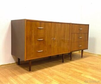Retro komoda 60. léta Brusel