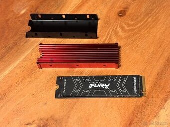 M2 SSD Kingston Fury 1TB + přídavný chladič