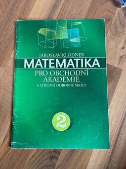 Učebnice - Matematika pro obchodní akademie