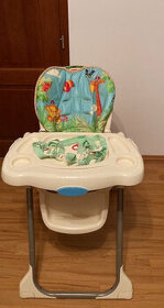 Dětská jídelní židlička Fisher Price / polohovací