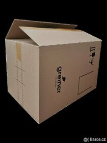 Použité kartonové krabice 3VL 580x380x380, tisíce kusů