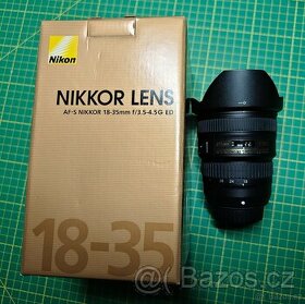 Objektiv Nikon Nikkor 18-35mm f/3,5-4,5 G AF-S ED - 1
