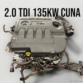 Motor 2.0 TDI 135kw CUNA