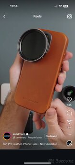 Kryt Sandmarc Pro Leather Case 13Pro MAX