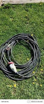 Elektro prodlužovací kabel 30m 380v,rozvaděč, jističe - 1