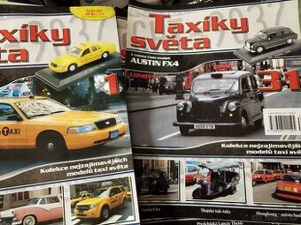 Prospekty taxíky světa 1-32 Ks Sada 32 Ks