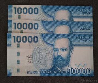 Chile - 10 000 Pesos bankovka, 2020, UNC