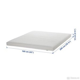 Prodám pěnovou matraci IKEA Afjall 160x200