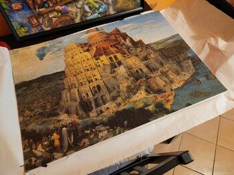 Hotové puzzle Babylonská věž, 1530 ks