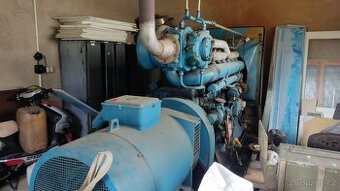 Diesel generátor 160kW 200kVA - ČKD S 160 - 1