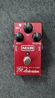 Prodám MXR M78 Custom Badass 78 Distortion - 1