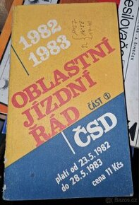 ČSD - DOPRAVNÍ ŘÁDY- LITERATURA