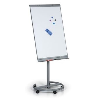 Mobilní flipchart tabule magnetický + 100x papíry