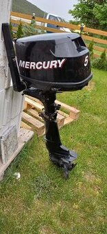 Motor Mercury 5hp dlouhá noha po kompletním servisu