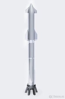 Super těžký chromový model