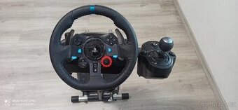 Volant G29 + řadící páka + stojan + hra