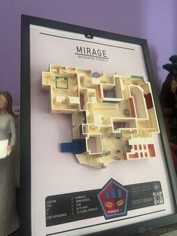 Counter strike 2 - Mirage 3D obraz
