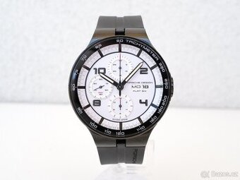 Porsche Design, model P6360 white dial, originál hodinky - 1