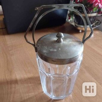 skleněná doza na led