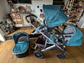 Prémiový kombinovaný kočárek pro 1-3 děti UPPAbaby