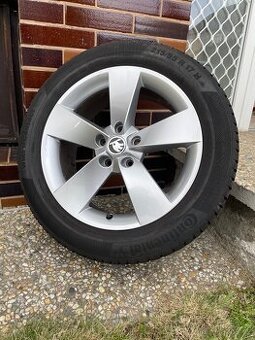Originál ALU Škoda 215/55 R17