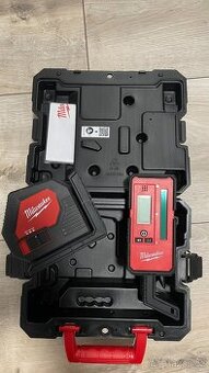 laser Milwaukee CLL-C + detektor liniového laseru LLD50