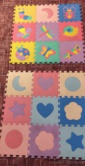 Pěnové PUZZLE 9ks nebo 18 ks