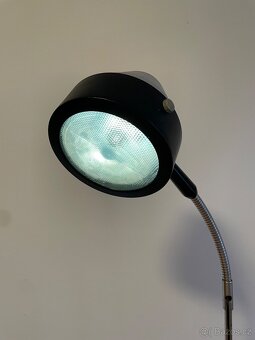 Retro nemocniční, stojací lampa