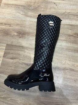 karl lagerfeld  kozačky