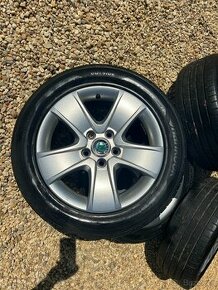 Originální letní alu sada Škoda 205/55R16, Hankook 5mm