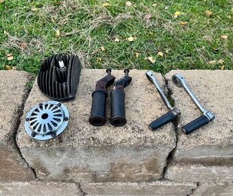 Jawa perak, pulbuben, Ogar - díly