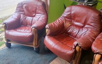 Holandská rustikální sedačka z masivu.