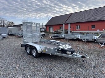 Přívěsný vozík 300x150cm, 2700kg, rampa