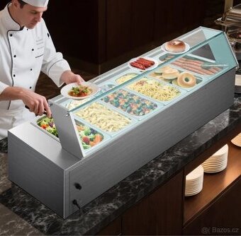 Komerční ohřívač jídla VEVOR 1500W 1185mm