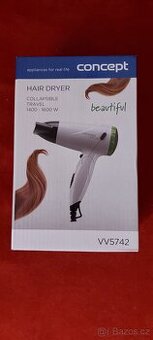 Cestovní fén Concept Beautiful VV5742