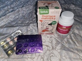 Těhotenské vitamíny a čaj