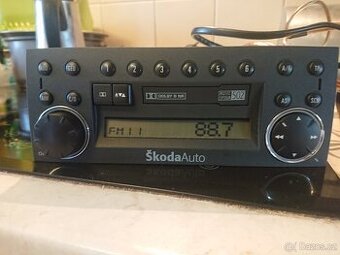 Škoda Fabia autorádio kazeta original MS 502