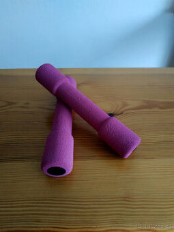 Sada 2 molitanových fitness činek - 2x 0,5kg