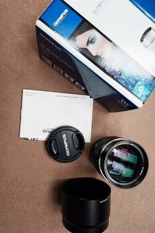 Prodám Olympus M.Zuiko ED 75mm f/1,8 PRO